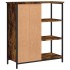 Aparador de madera de ingeniería roble ahumado 70x30x80