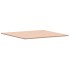 Tablero de mesa cuadrado de madera maciza de haya 90x90x1,5