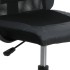 Silla de oficina altura ajustable tela malla y cuero PE