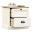 Mesita de noche VIGO madera maciza de pino blanco 42x35x42