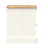 Mesita de noche VIGO madera maciza de pino blanco 42x35x42