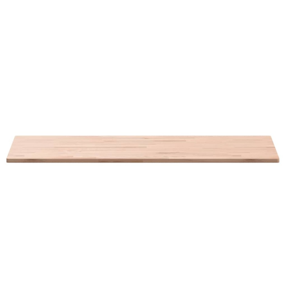 Encimera de baño madera maciza de haya 100x50x1,5
