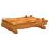 Tablero banco de trabajo con tornillo banco madera 52x44x9,5