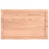 Estante pared madera roble tratada marrón claro 80x50x(2-4)