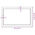 Estante pared madera roble tratada marrón claro 80x50x(2-4)