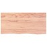 Estante pared madera roble tratada marrón claro 100x50x(2-6)