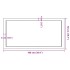 Estante pared madera roble tratada marrón claro 100x50x(2-6)