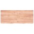 Estante pared madera roble tratada marrón claro 120x50x(2-6)
