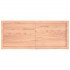 Estante pared madera roble tratada marrón claro 120x50x(2-6)