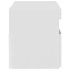 Mueble de TV con luces LED blanco 75x35x40