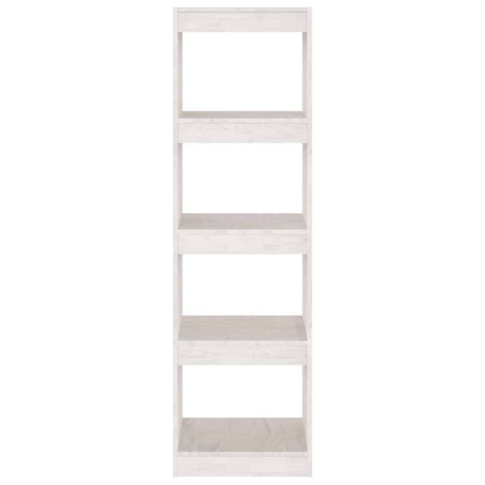 Estantería/divisor de espacios pino macizo blanco