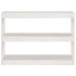 Estantería/divisor de espacios madera pino blanco 100x30x71,5