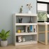 Estantería divisor madera maciza pino blanco 100x30x103