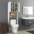 Armario de lavadora blanco 64x25,5x190