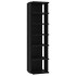 Muebles zapateros 2 uds negro 27,5x27x102