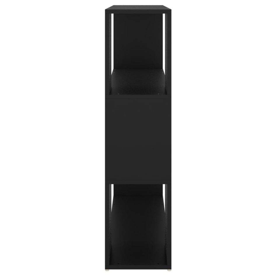 Estantería/divisor de espacios negro 100x24x94