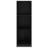 Estantería/divisor de espacios madera pino negro 36x33x110
