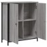 Aparador de madera de ingeniería gris Sonoma 70x30x80