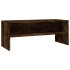 Mueble de TV madera contrachapada roble ahumado 100x40x40