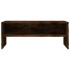 Mueble de TV madera contrachapada roble ahumado 100x40x40