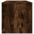 Mueble de TV madera contrachapada roble ahumado 100x40x40