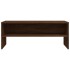 Mueble de TV madera contrachapada roble marrón 100x40x40