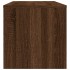 Mueble de TV madera contrachapada roble marrón 100x40x40