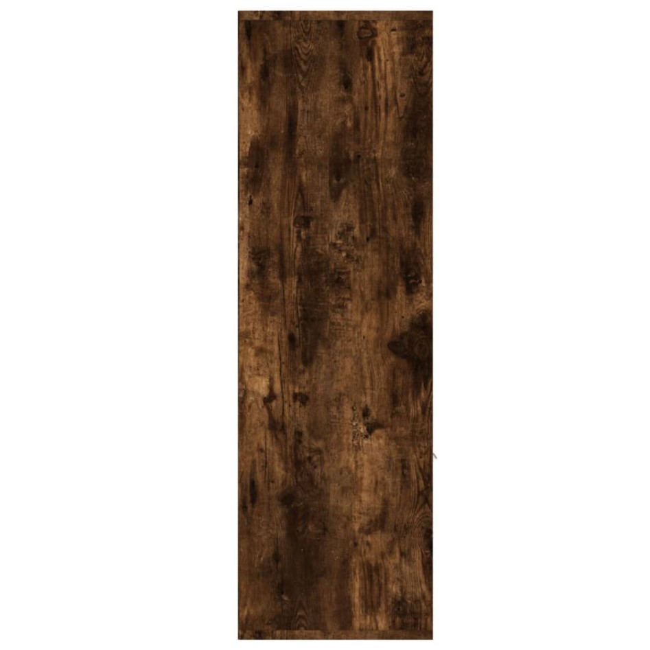 Estantería color roble ahumado 98x30x98