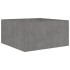 Jardinera de acero corten 80x80x40