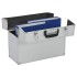 Caja de herramientas aluminio plateado 47x36x20