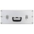 Caja de herramientas aluminio plateado 47x36x20
