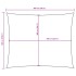 Toldo de vela rectangular tela Oxford marrón 5x6