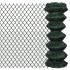 Valla de tela metálica acero verde 1x25