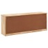 Banco zapatero de madera maciza de nogal 94x20x38