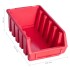 Kit de cajas de almacenaje 80 pzas paneles de pared rojo