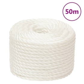Cuerda de trabajo polipropileno blanco 24 mm 50
