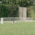 Jaula para conejos 3 paneles hierro galvanizado 325x109x54