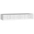 Jaula para conejos 3 paneles hierro galvanizado 325x109x54