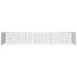 Jaula para conejos 3 paneles hierro galvanizado 325x109x54