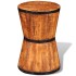 Taburete con forma de reloj de arena madera de mango