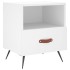 Mesitas de noche 2 uds madera ingeniería blanco 40x35x47,5