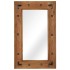 Espejo de madera maciza de acacia 50x80