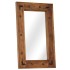 Espejo de madera maciza de acacia 50x80