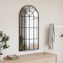 Espejo de pared arco de hierro negro 50x100