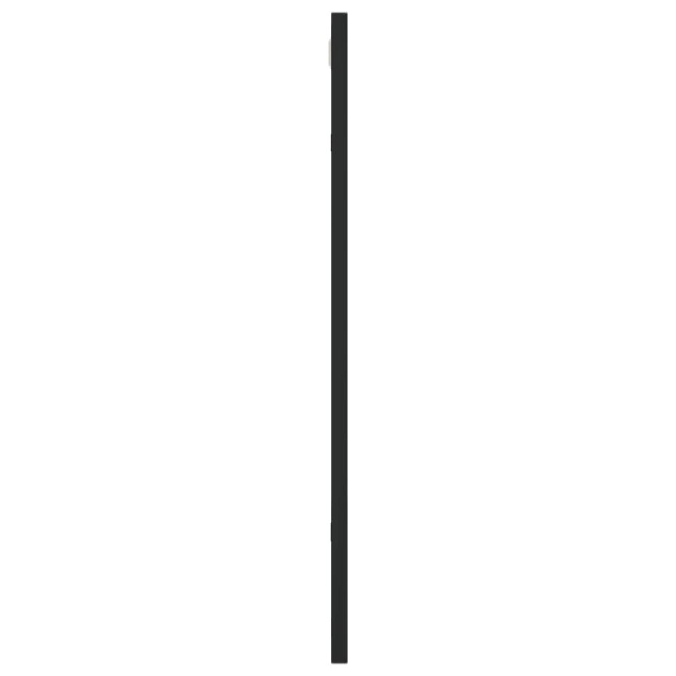 Espejo de pared rectangular de hierro negro 50x60