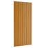 Panel de tejado acero galvanizado color madera 12 uds 100x45