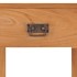 Mesita de noche de madera maciza de teca 35x35x50