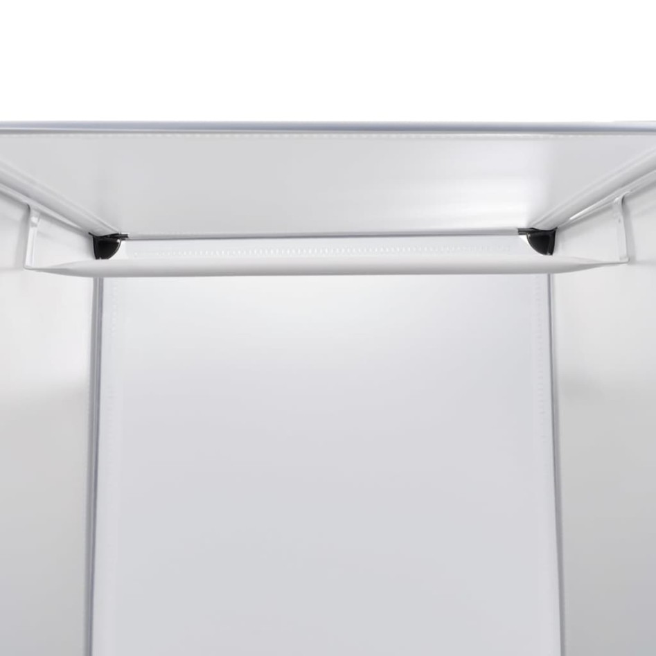 vidaXl Armario modular con 9 compartimentos blanco 109x36,5x143