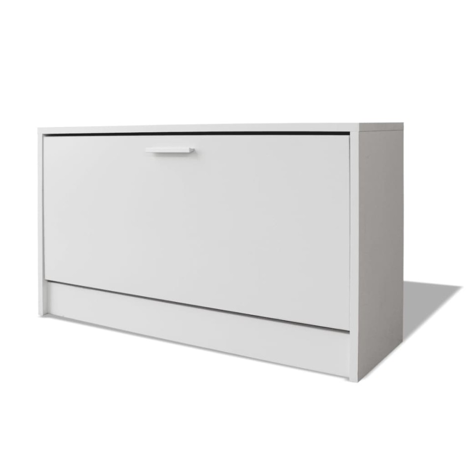 Banco zapatero blanco 80x24x45