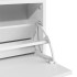 Banco zapatero blanco 80x24x45